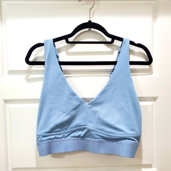 FABLETICS ALL DAY EVERY DAY LOW IMPACT BRA BLUE SPORTS BRA WOMEN 1X CONVERTIBLE - Picture 1 of 15